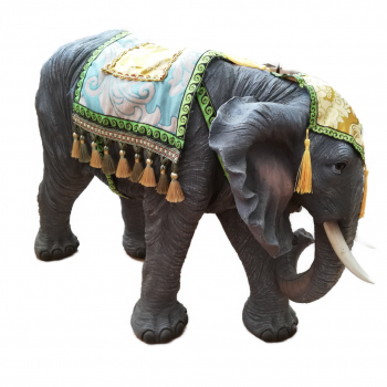 Riesiger Elefant zu 50cm Figuren